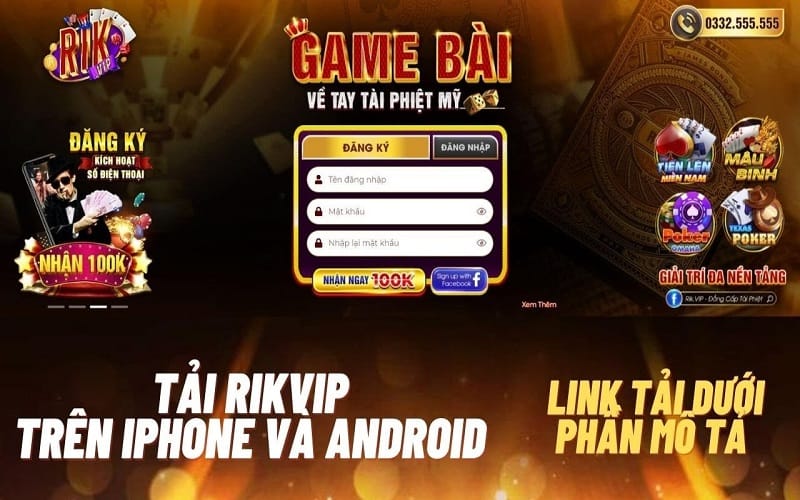 Tải rikvip ios